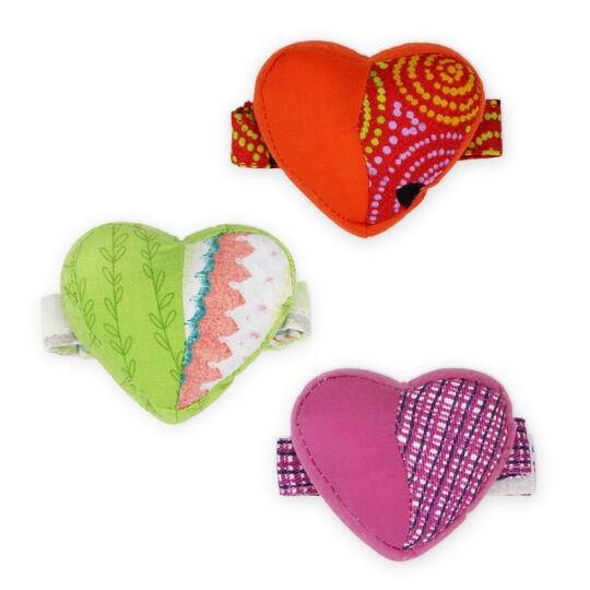 Dritz® Adjustable Heart Wrist Pin Cushion, 3ct.